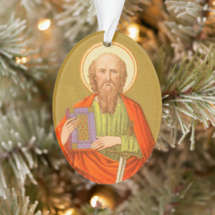 Double-Sided St. Paul the Apostle (PM 06) Acrylic Ornament