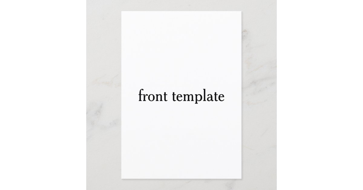 double sided template | Zazzle.com