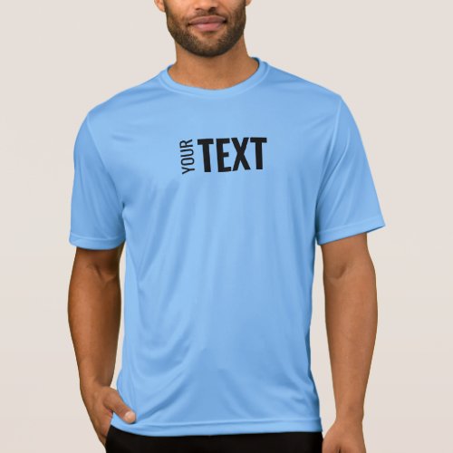 Double Sided Template Mens Sport_Tek Activewear T_Shirt