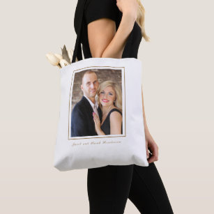 Double Sided Tote Bag with Photo