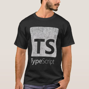 Double Sided Typescript Powerful Language For Prog T-Shirt