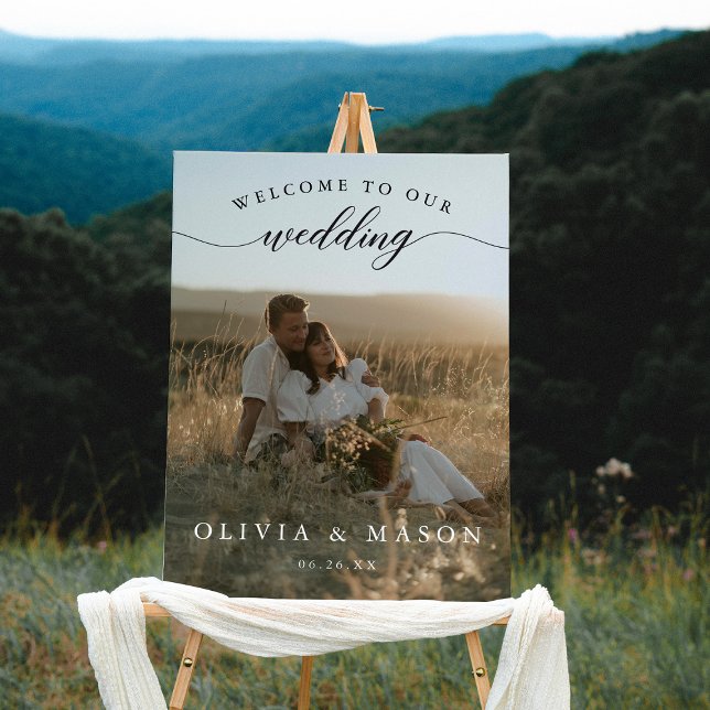 Double Sided Wedding Welcome and Rehearsal Dinner  Foam Board (Creator Uploaded)