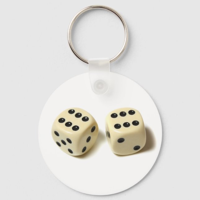 Double Six Keychain (Front)