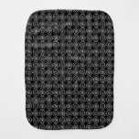 Double Spiral Celtic Pattern Baby Burp Cloth