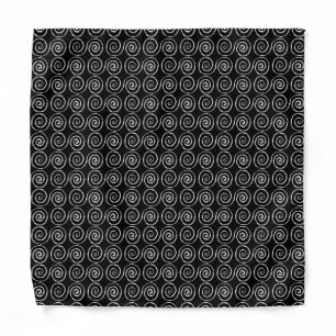 Double Spiral Celtic Pattern Bandana