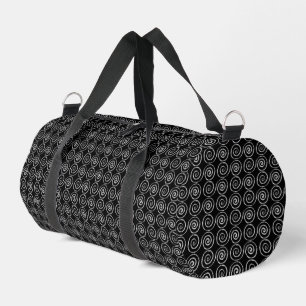 Double Spiral Celtic Pattern Duffle Bag