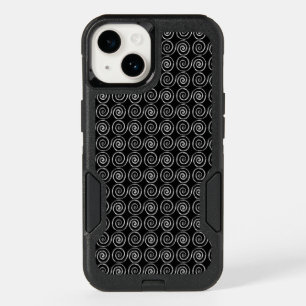 Double Spiral Celtic Pattern OtterBox iPhone 14 Case