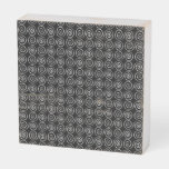 Double Spiral Celtic Pattern Wooden Box Sign