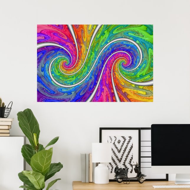 Double Spiral Poster (Home Office)