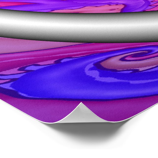 Double Spiral Poster (Corner)