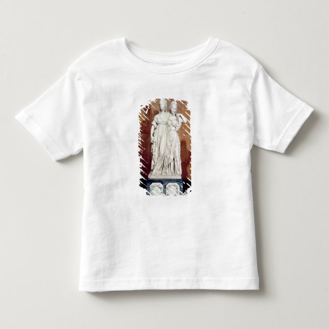 Double statue of the Princesses Louise (1776-1810) Toddler T-shirt (Front)