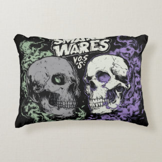 Double the darkness with this accent pillow