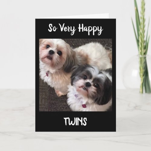 DOUBLE THE LOVE ON THE BIRTH OF YOUR TWINS CARD