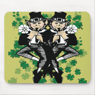 Double The Luck Leprechaun Mouse Pad