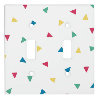 Double Toggle Light Switch Confetti Cover