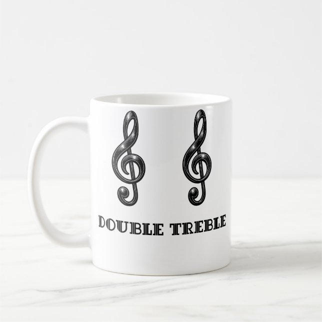 Double Treble Mug (Left)
