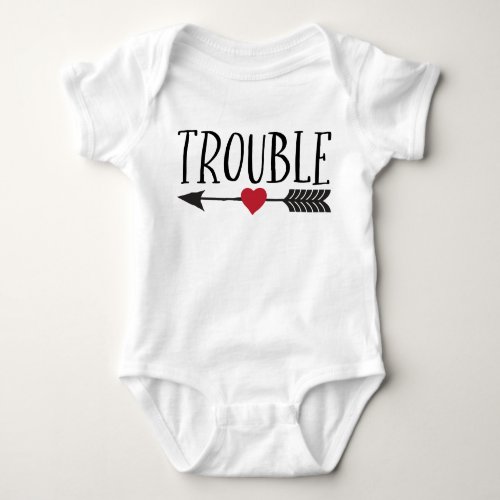 Double Trouble Baby Bodysuit