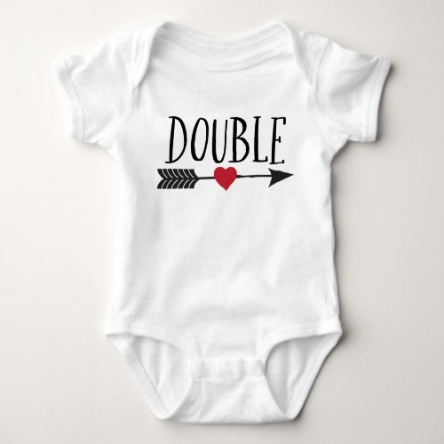 Double Trouble Baby Bodysuit