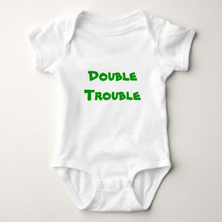Double Trouble Baby Bodysuit