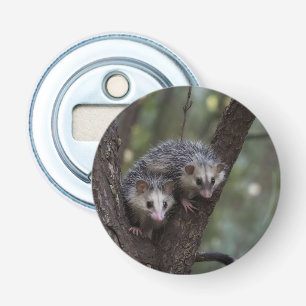 Double Trouble in the Canopy: Twin Possums Bottle Opener