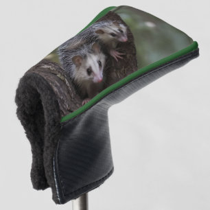 Double Trouble in the Canopy: Twin Possums Golf Head Cover