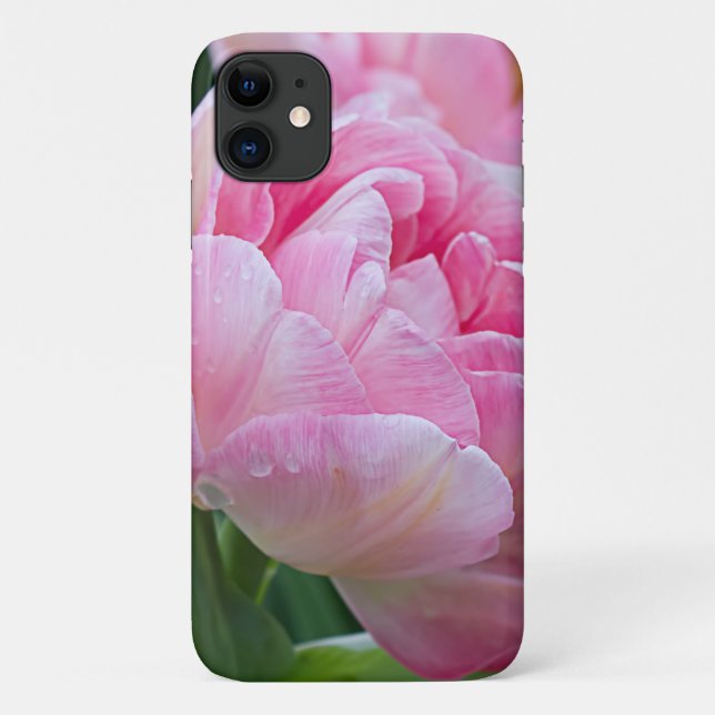 Double Tulips Flower Case-Mate iPhone Case (Back)