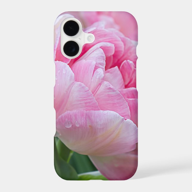 Double Tulips Flower Iphone Case (Back)