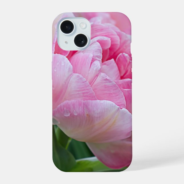 Double Tulips Iphone Case (Back)