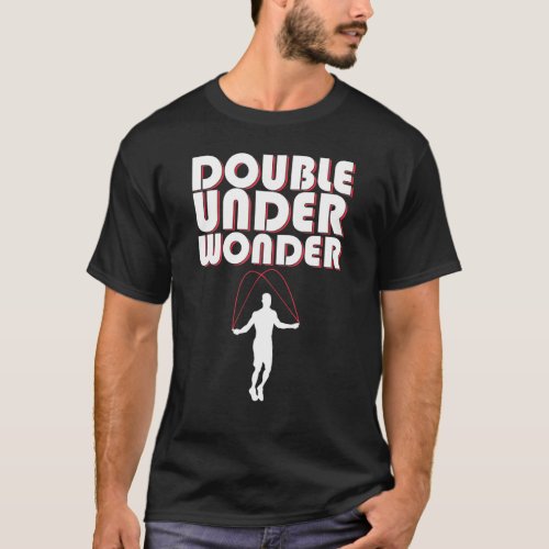 Double under Weighted Jump Rope Double Dutch Worko T_Shirt