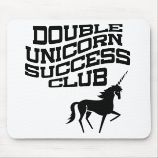 Double Unicorn Success Club Mousepad