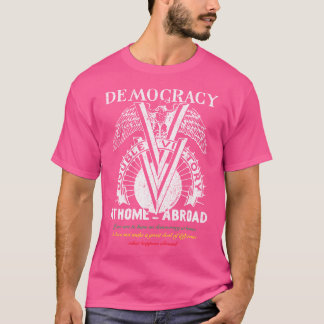 Double V Campaign Black History Soldiers Wwii T-Shirt
