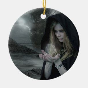 Double Vampire Magic Ornament