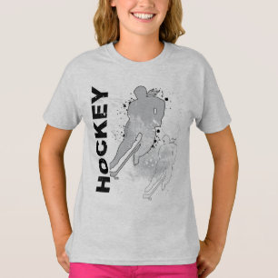 Double Vision Girls Hockey T-Shirt