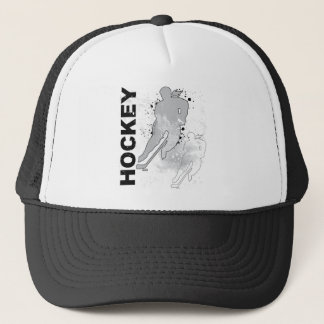 Double Vision Hockey (female) Trucker Hat
