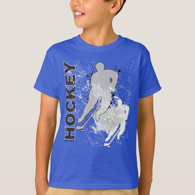Double Vision Hockey (male) T-Shirt (Front)
