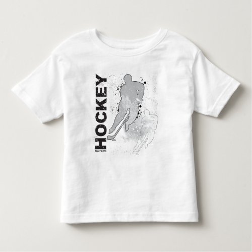 Double Vision Toddler Hockey male Toddler T_shirt