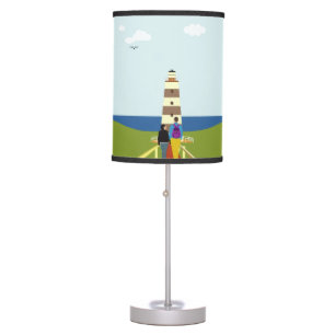 Double walk to the lighthouse table lamp