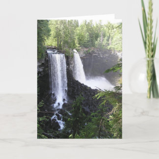 Double Waterfall Card