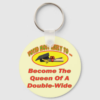 Double-Wide Queen Keychain