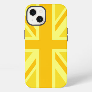 Double Yellow Union Jack iPhone 13 Case