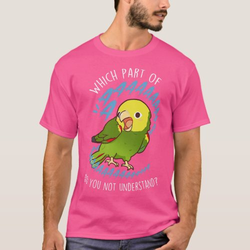 Double YellowHeaded Amazon Parrot Aaaa T_Shirt