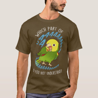 Double YellowHeaded Amazon Parrot Aaaa T-Shirt
