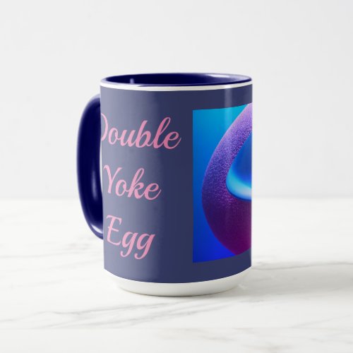 Double Yoke Egg  Coffee Mug