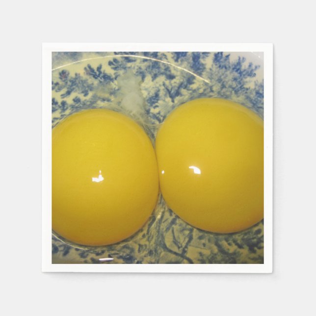 Double Yolk Egg Napkin (Front)