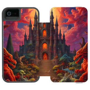 Double Your Dragon Fantasy Final iPhone SE/5/5s Wallet Case