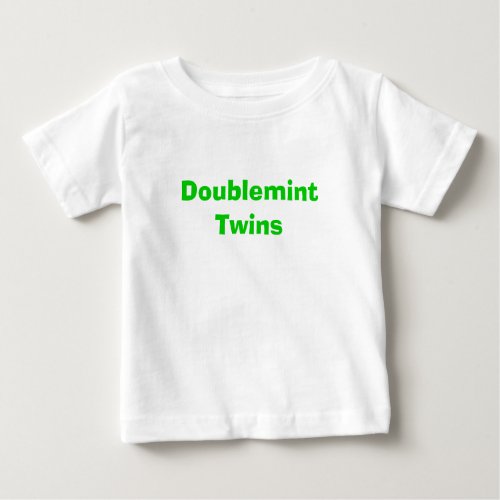 Doublemint Twins Baby T_Shirt