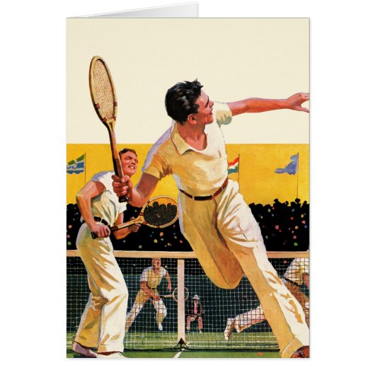 Doubles Tennis Match (Front)