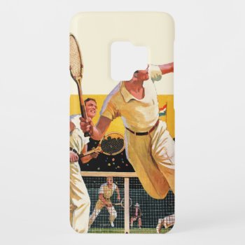 Doubles Tennis Match Case-mate Samsung Galaxy S9 Case by PostSports at Zazzle