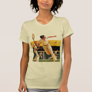 Doubles Tennis Match T-Shirt