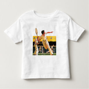 Doubles Tennis Match Toddler T-shirt